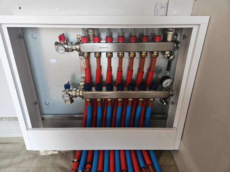 pose d'un plancher chauffant à yvetot