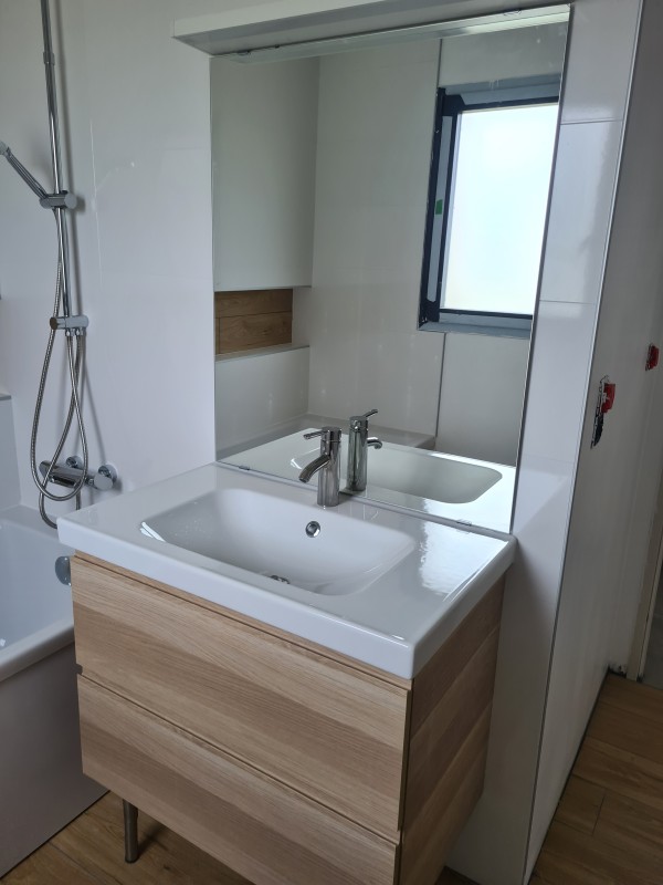 Plombier pour la rénovation complète d'une salle de bains proche Elbeuf 76