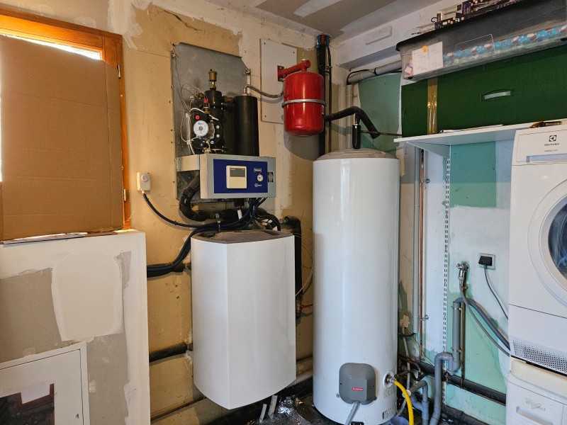 Installation d'une pompe à chaleur air-eau Atlantic à Limesy proche Yerville 76