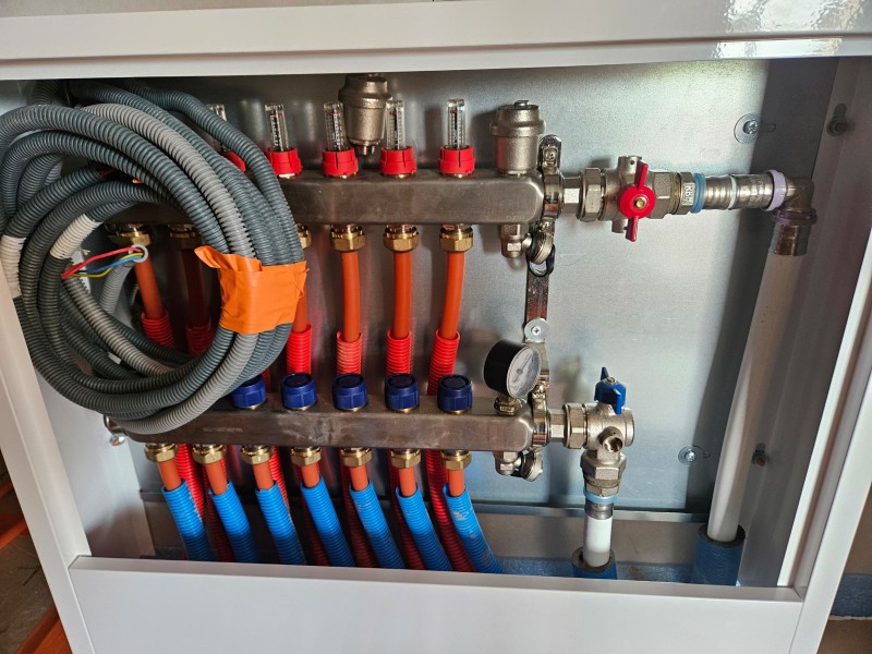 pose d'un plancher chauffant à barentin